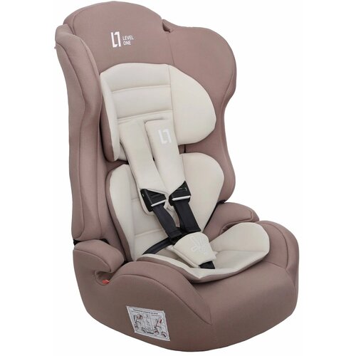 Автокресло группа 1/2/3 (9-36 кг) Еду-еду KS 545 Lux, beige