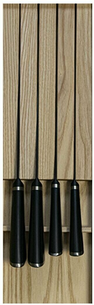 Деревянный лоток для столовых приборов из массива ясеня Ashwood BOX 130 Natural держатель ножей