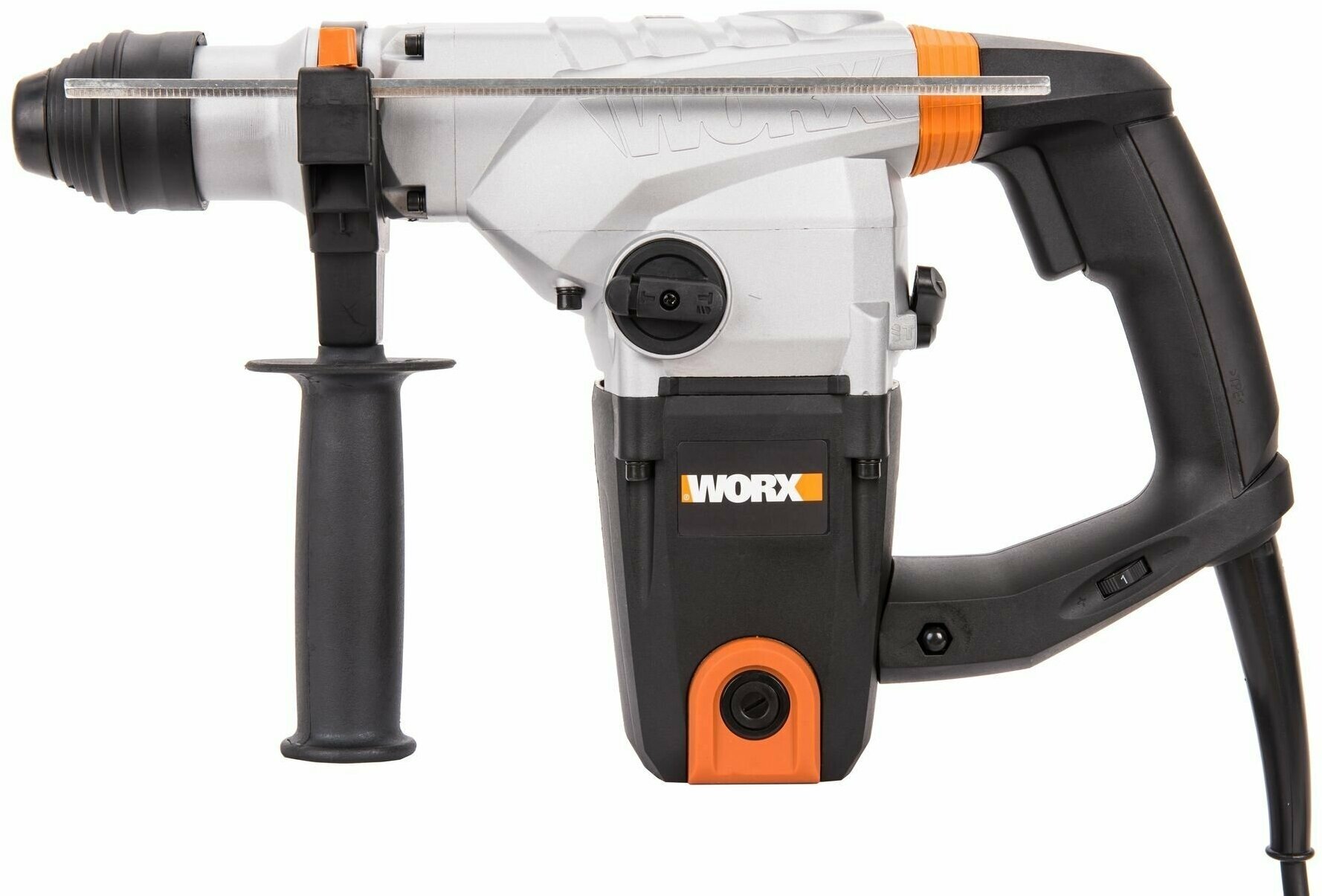 Перфоратор Worx WX333, SDS-Plus, 5Дж, 1250Вт