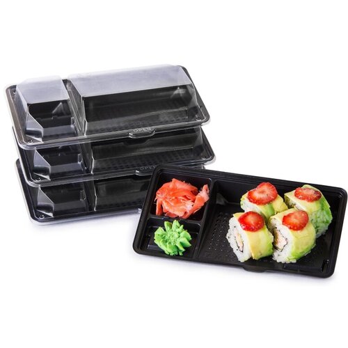 Крышка PS КД 009 (195х106х40мм, прозрач.),1000шт/упак