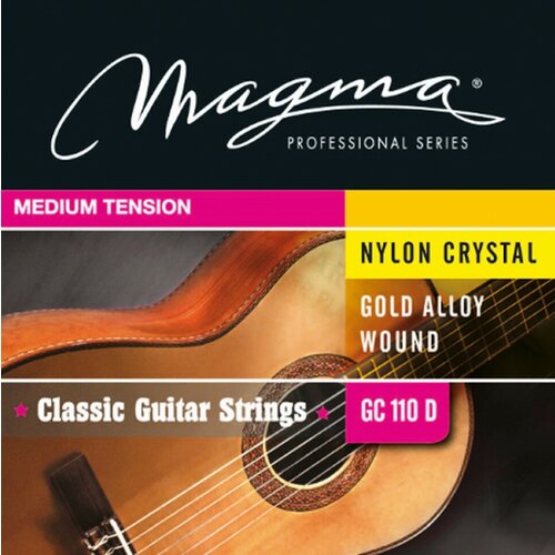 Комплект струн для классической гитары Magma Strings GC110D струны для банджо magma strings ba100