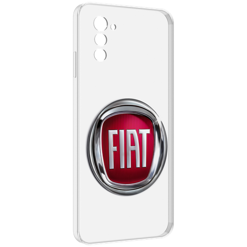 Чехол MyPads fiat-фиат мужской для UleFone Note 12 / Note 12P задняя-панель-накладка-бампер