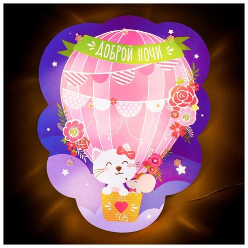 Ночник настенный Доброй ночи 20 х 125 см 330₽