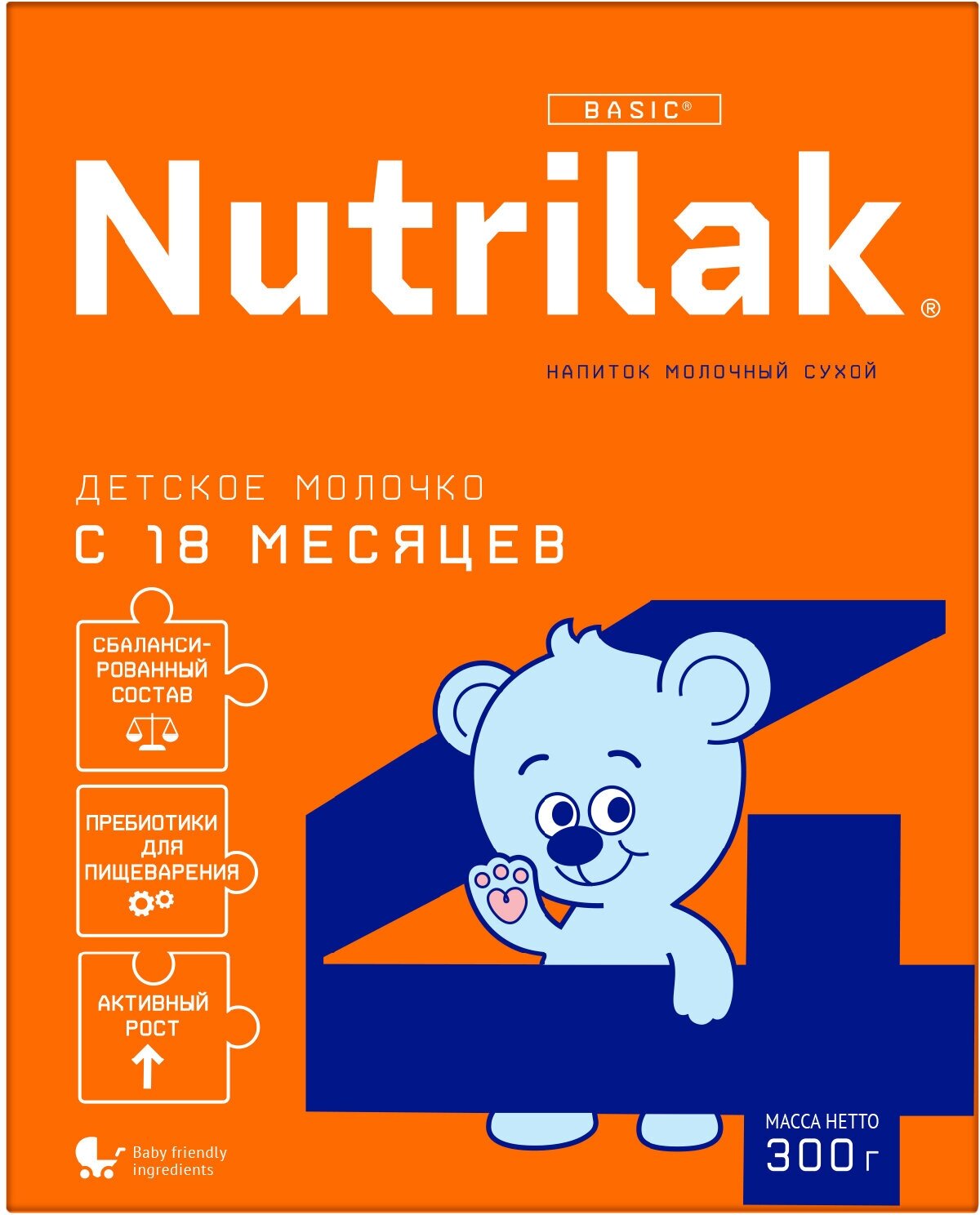 Смесь Nutrilak 4 с 18 месяцев