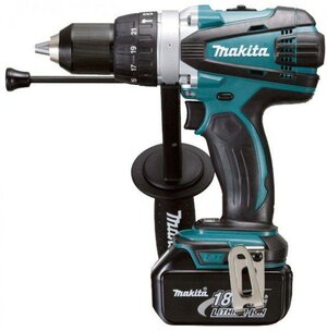 Аккумуляторная дрель-шуруповерт Makita DHP458RFE