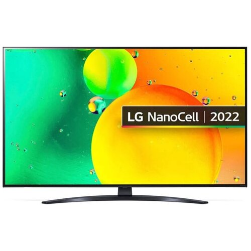 Телевизор LG 55 LED UHD NanoCell Smart TV webOS Звук 20 Вт 2x10 Вт 3xHDMI 2xUSB 1xRJ-45 Черный Синяя сажа 55NANO766QA BRUCLJP 10517700₽