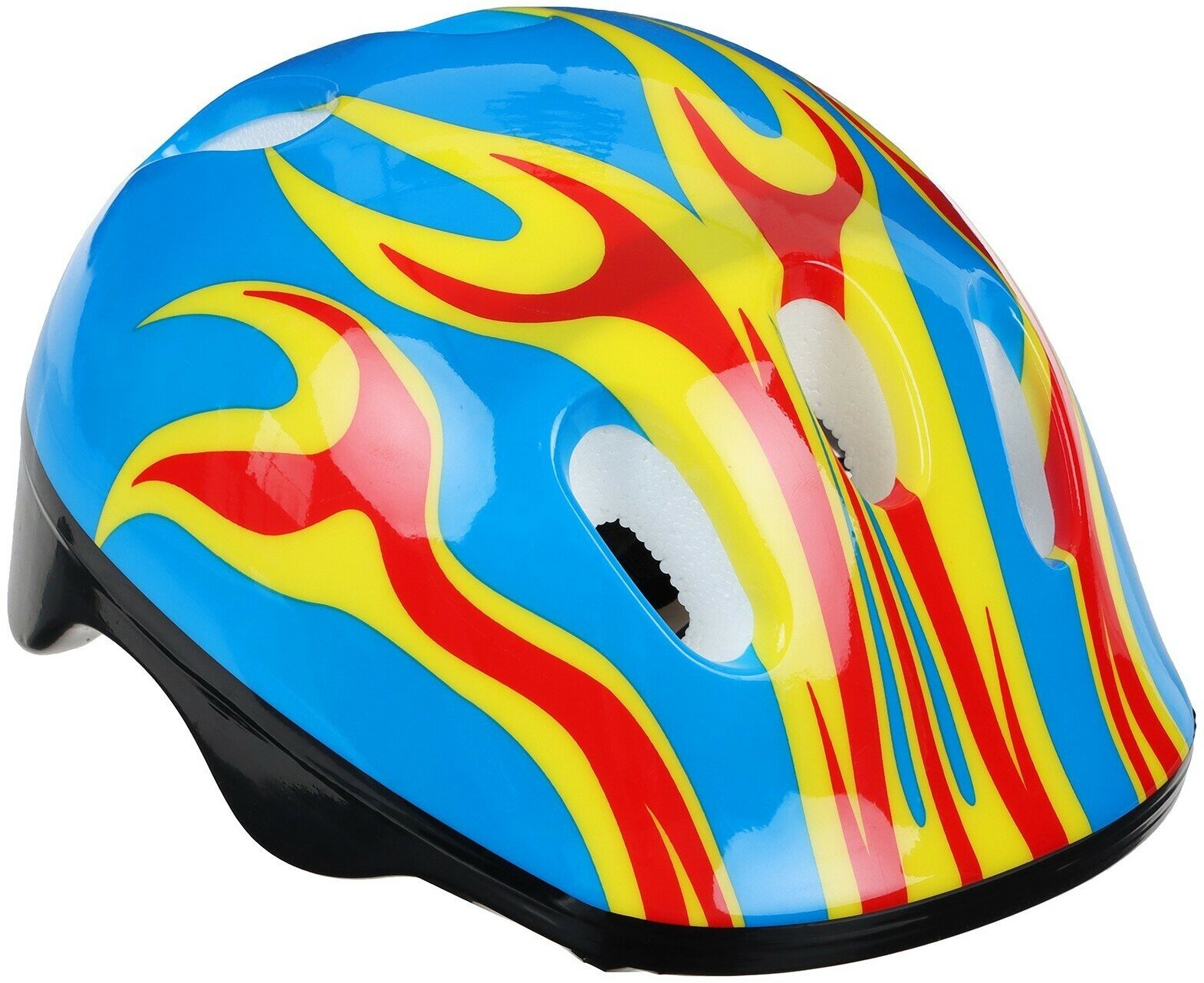 Шлем защитный детский OT-H6, обхват 52-54 см, цвет синий