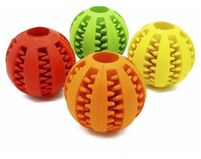 Мяч - Кормушка, игрушка для собак, 6 см. - фотография № 4
