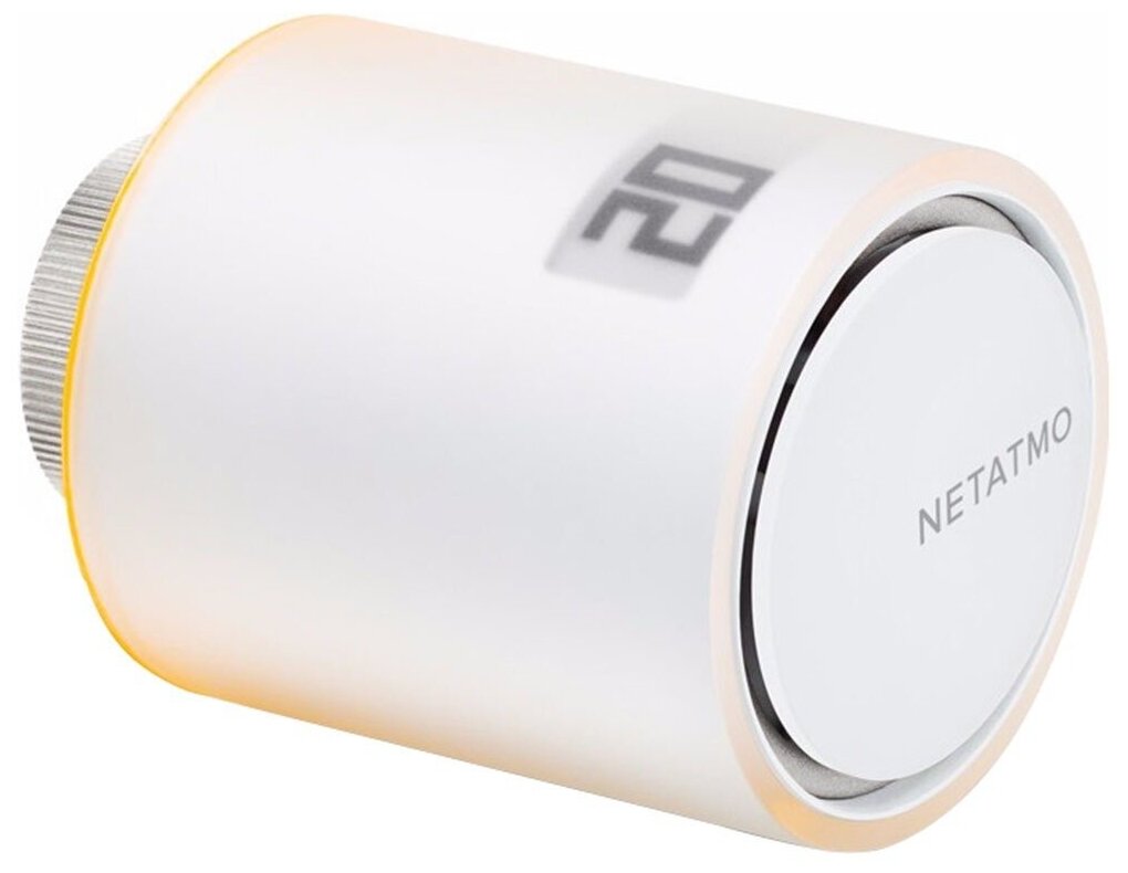 Доп. термоголовка [nav-en] Netatmo Дополнительная умная термоголовка для радиатора отопления. Nav-en