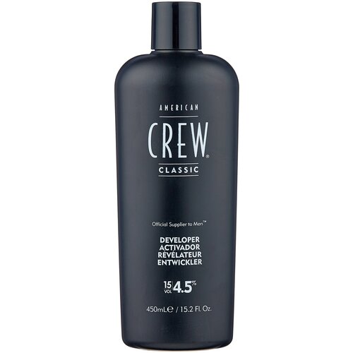 American Crew Активатор Precision Blend 4.5 %, 450 мл, 500 г american crew precision blend 2 3 камуфляж для седых волос темный натуральный 40 мл