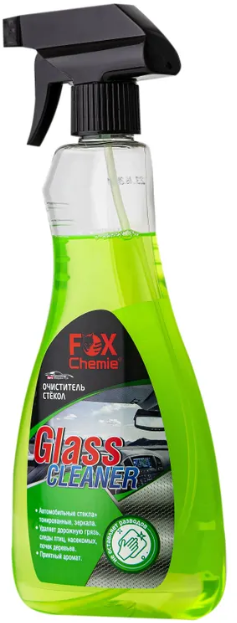 Очиститель стекол и зеркал Fox Chemie Glass Cleaner 05 л