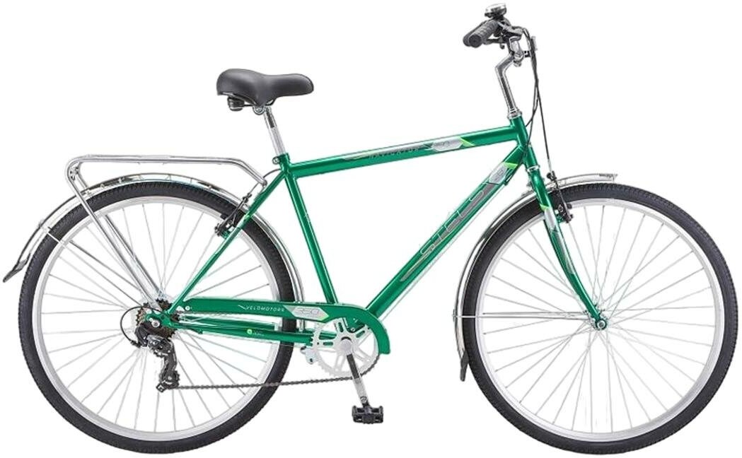 Велосипед взрослый дорожный Stels Navigator 28" 350 V Z010 рама 20" зеленый