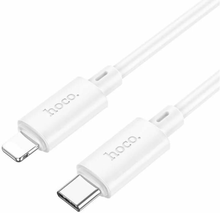 Кабель USB iPhone Lightning Hoco X88 <белый>