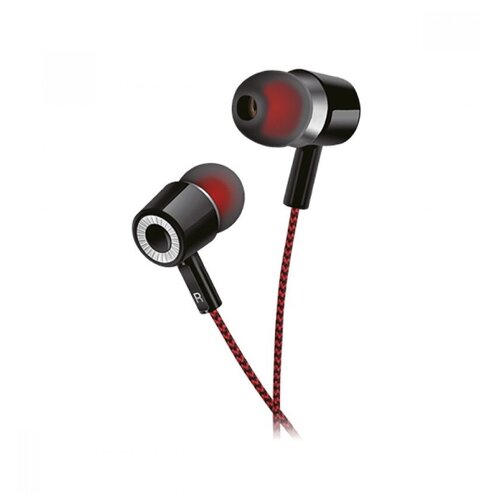 Наушники Perfeo MILD внутриканальные тканевый провод красный 26000₽