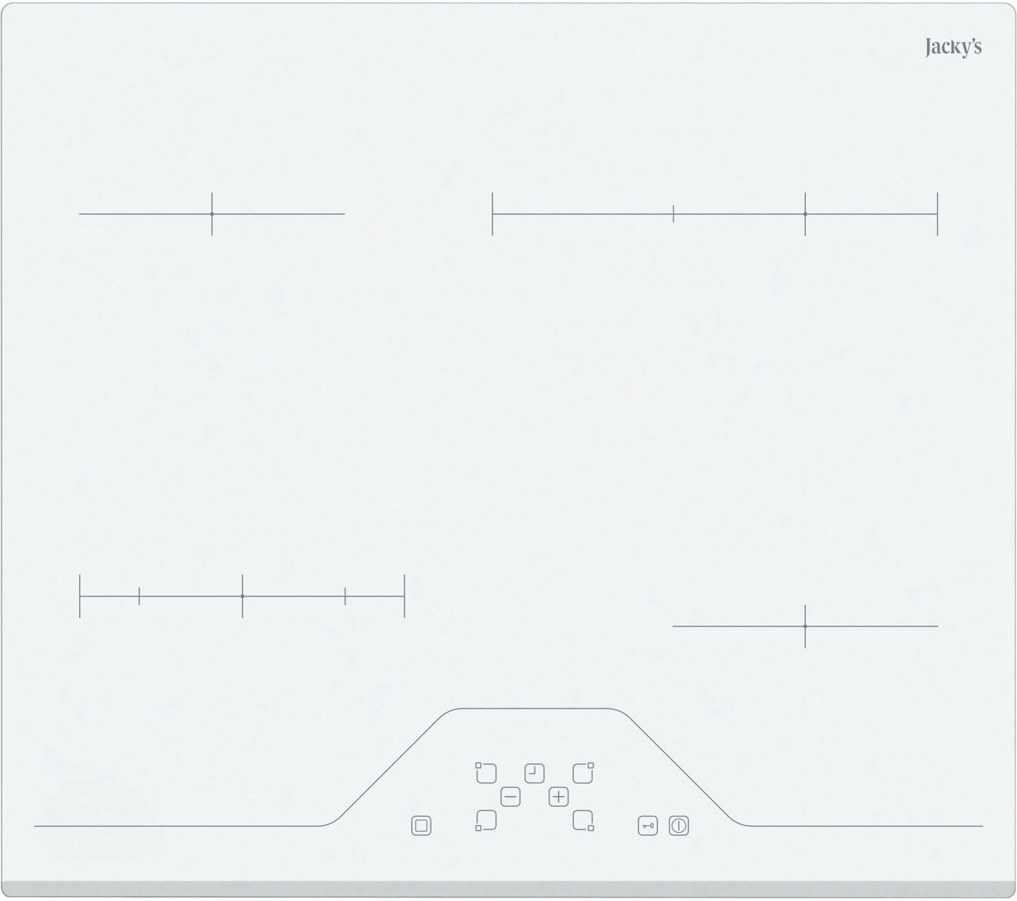 Встраиваемая электрическая варочная панель Jacky`s Jacky's - фото №1
