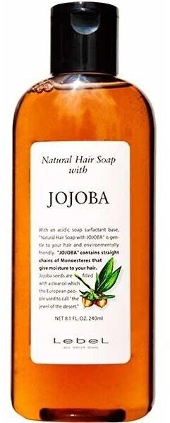 Lebel Natural Hair Soap Jojoba Шампунь с маслом жожоба, 240 мл