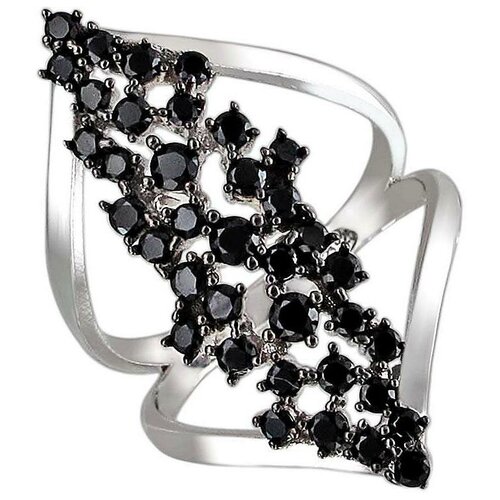 фото Эстет кольцо с фианитами из серебра 01к2510006, размер 16