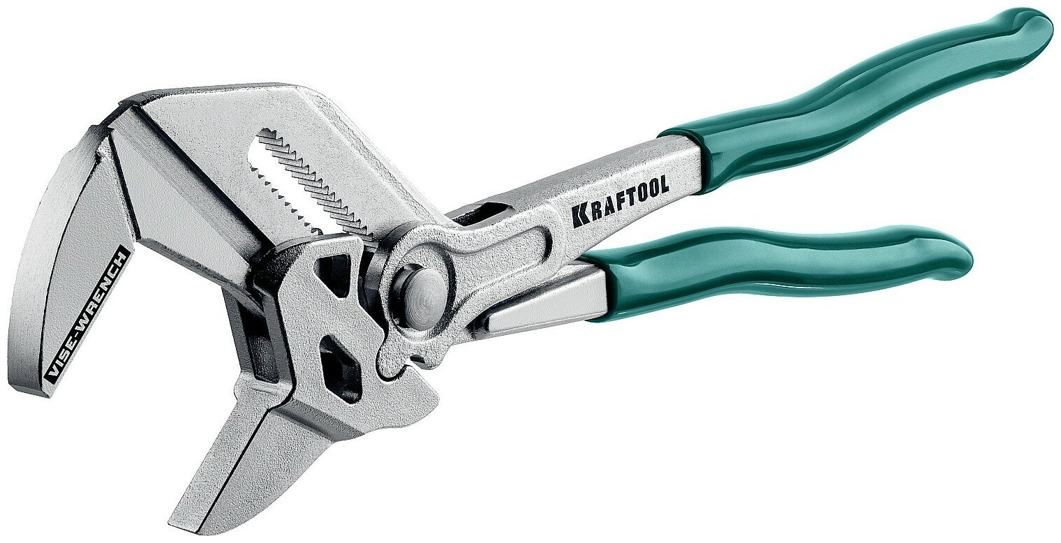 KRAFTOOL Vise-Wrench 250 мм, Клещи переставные-гаечный ключ (22065) - фотография № 3