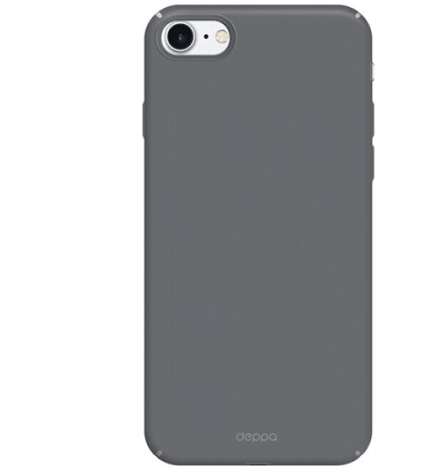 Чехол-крышка Deppa Air Case для Apple iPhone 7/8, пластик, серебристый - фото №8