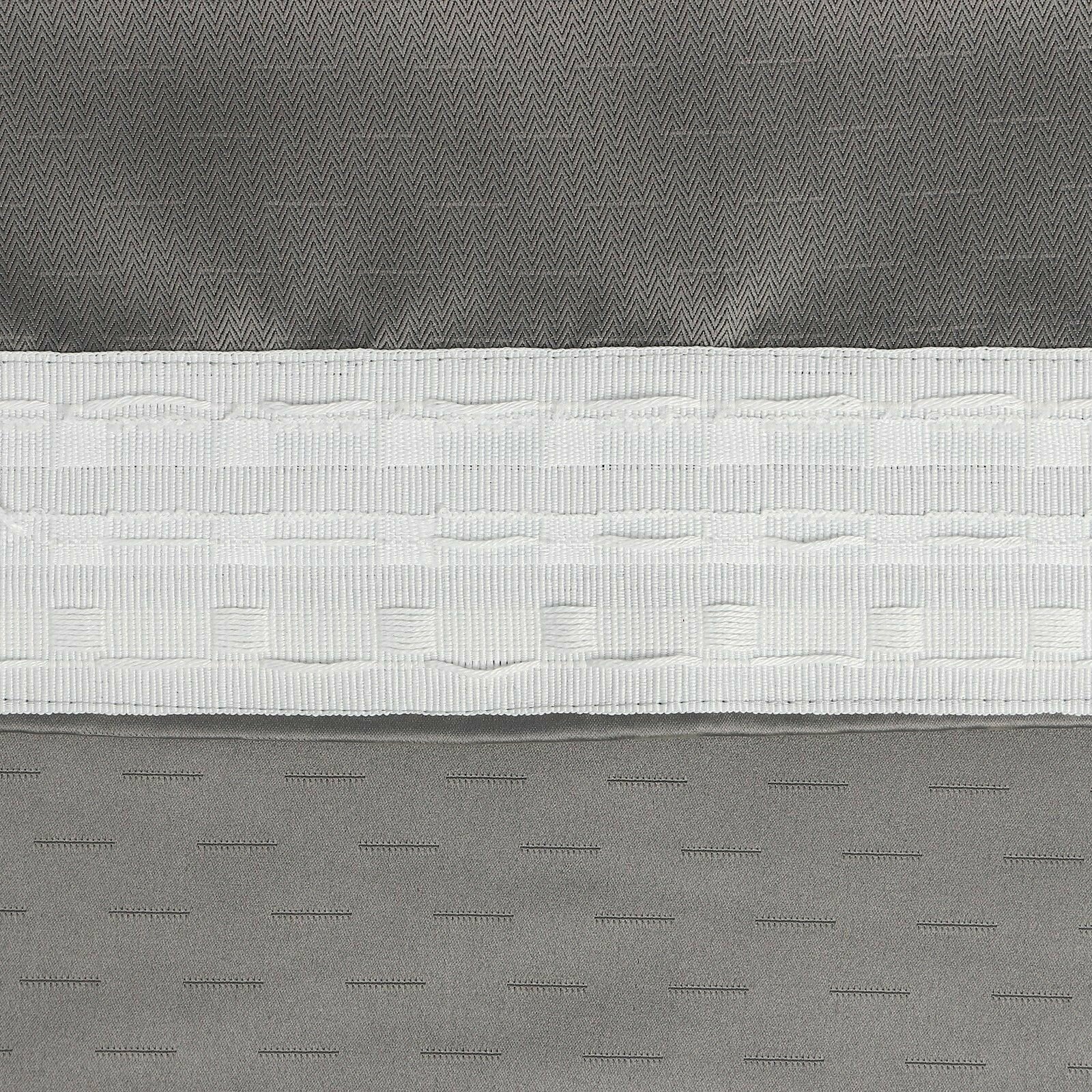 Портьеры Этель Штрихи на ленте, 270х300 см, 1 шт., серый - фотография № 7