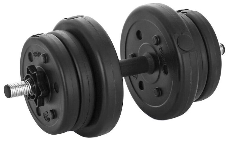 Гантеля Lite Weights 10 кг черный 3103 CD