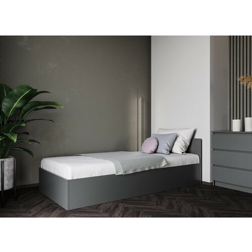 Кровать Мори 900х2000 Графит 11112₽