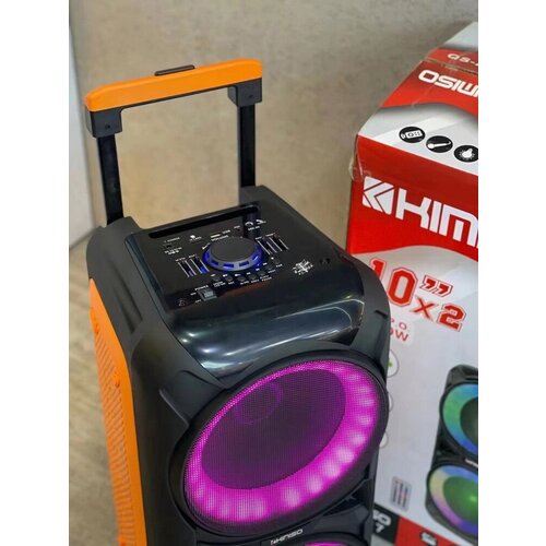 Колонка Беспроводная Супер акустическая портативная комбоусилитель Караоке TWS пультмикрофон 10х2bluetooth AUXUsbFMАудио вход 1990000₽