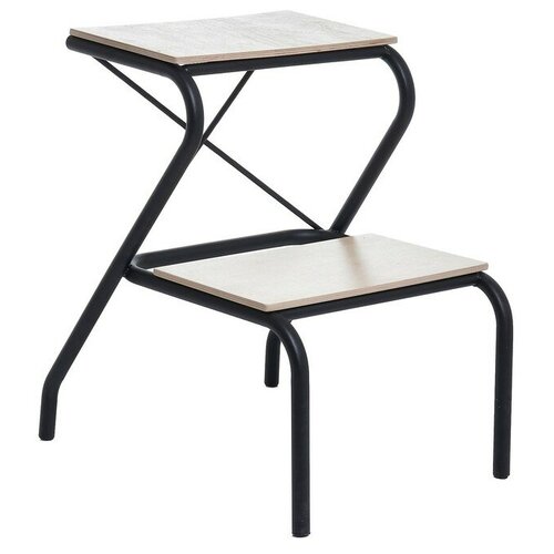 фото Табурет-стремянка "конёк", черный 3986195 доляна