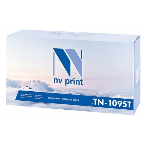 Картридж NV-Print совместимый с Brother TN-1095 (1500 страниц) черный картридж лазерный nv print nv tn1095 для brother hl 1202r dcp 1602r ресурс 1500 страниц