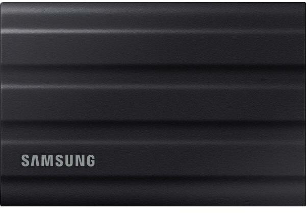 Внешний SSD диск 1.8 1 Tb USB Type-C Samsung T7 Shield черный MU-PE1T0S/WW
