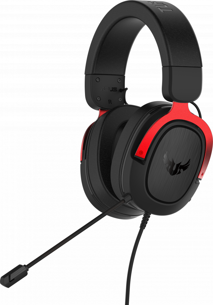 Гарнитура ASUS TUF Gaming H3 Black/Red (90YH02AR-B1UA00)