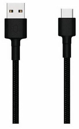 Кабель Mi Braided USB Type-C Cable, 1 м, черный