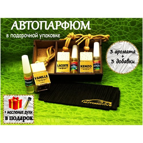 Подарочный набор Ароматизаторов для автомобиля и дома 