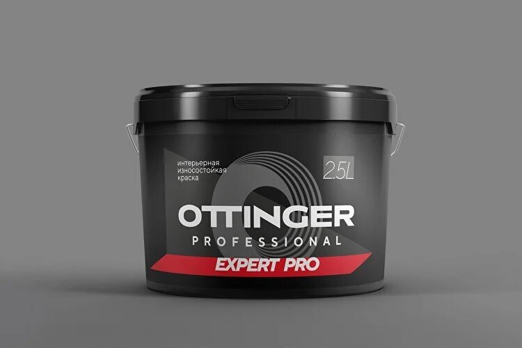 Краска OTTINGER EXPERT PRO База 3 износостойкая глубокоматовая 2.5 литра