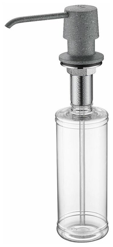 Дозатор для жидкого мыла Paulmark Sauber, цвет серый, D001-310