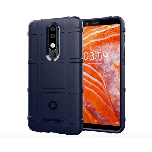 фото Чехол-бампер mypads для xiaomi redmi k20 / xiaomi mi 9t противоударный усиленный ударопрочный синий