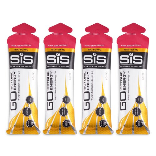 Гель энергетический SIS Go Isotonic Gel, Розовый грейпфрут, 60мл 4шт