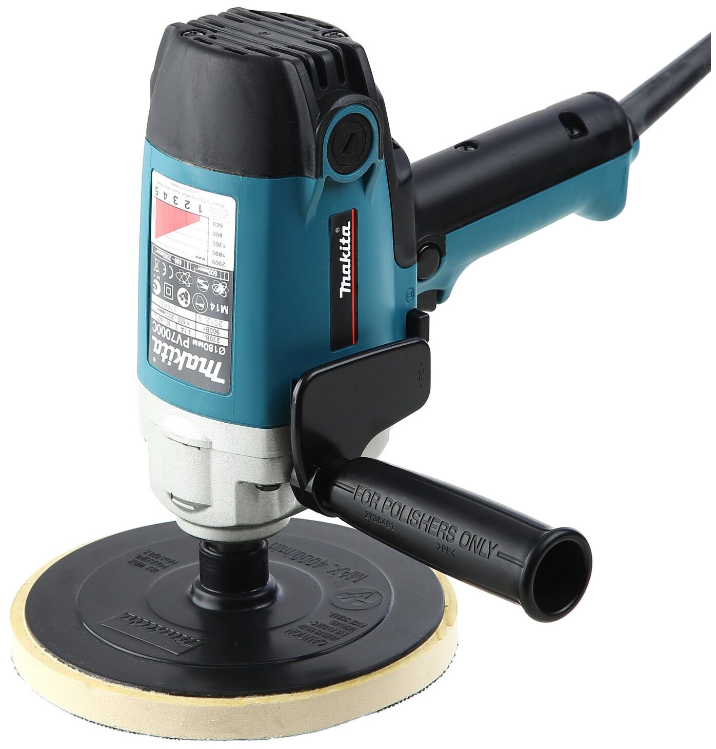 Полировальная машина Makita PV7000C, 900 Вт