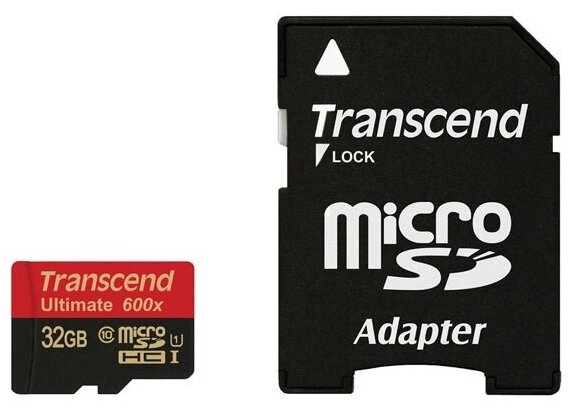 Карта памяти micro SDHC Transcend - фото №9