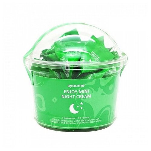 AYOUME Крем для лица ночной, 3гр*1шт AYOUME ENJOY MINI NIGHT CREAM