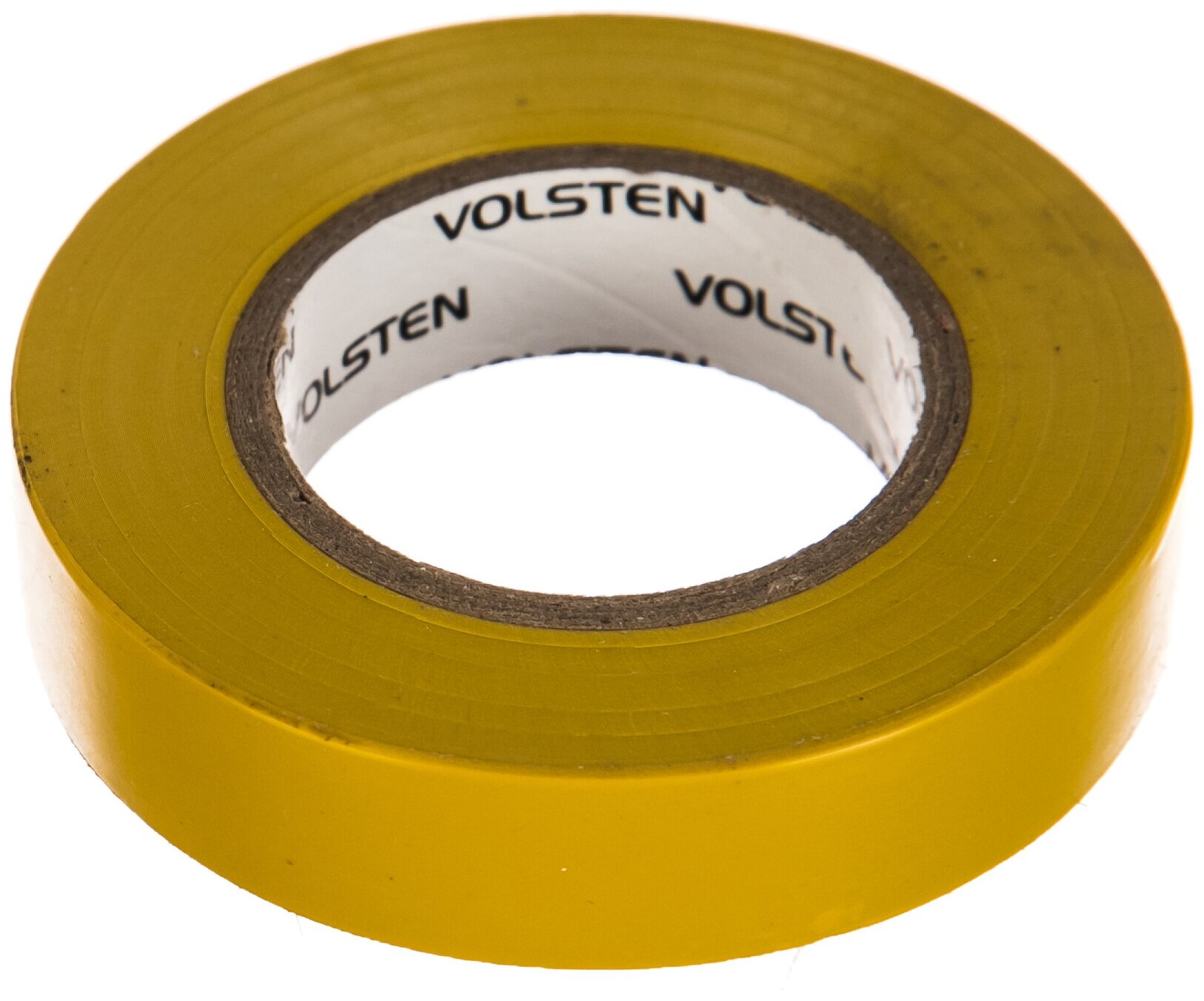 Изолента Volsten V02-7Y-13х15-20 013х15 мм желтая 20 метров 9791 15085563