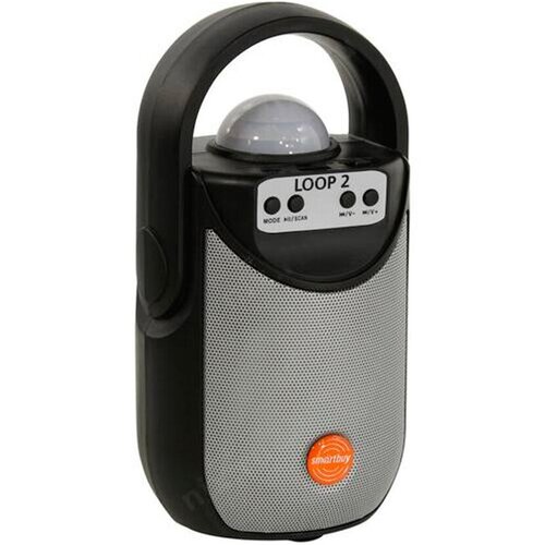 Колонка портативная SmartBuy LOOP 2 цвет чёрный серебряная вставка 52600₽