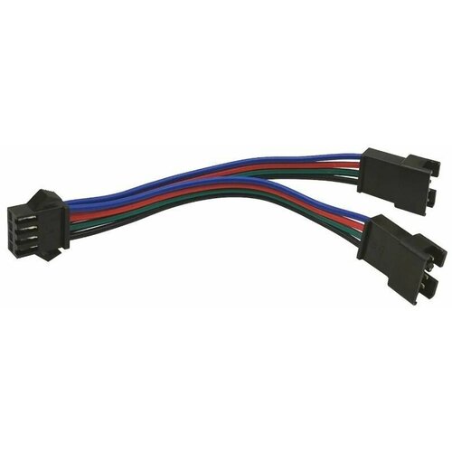 Разветвитель jst sm 4 pin мама на 2x 4pin папа переходник jst sm 4 pin мама папа 12v4pin rgb