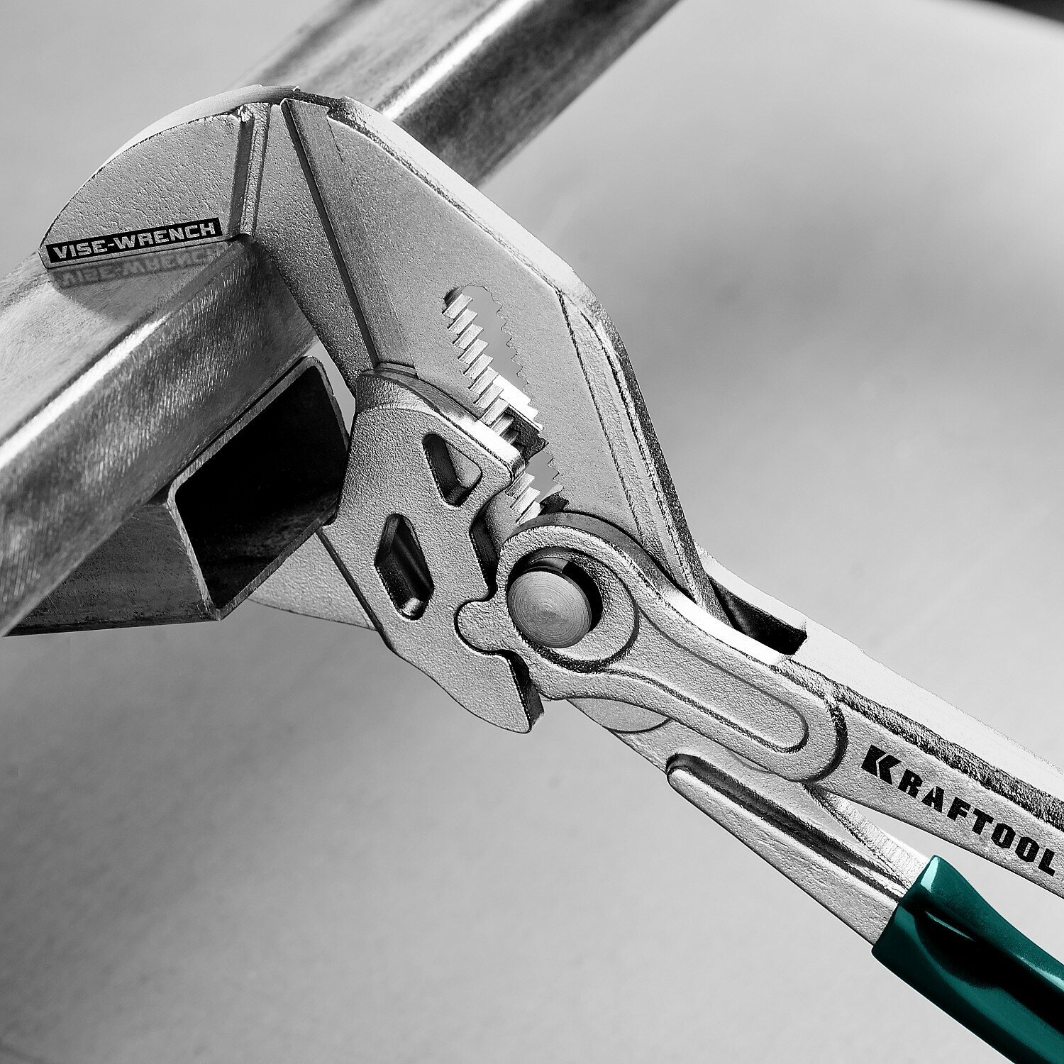 KRAFTOOL Vise-Wrench 250 мм, Клещи переставные-гаечный ключ (22065) - фотография № 6