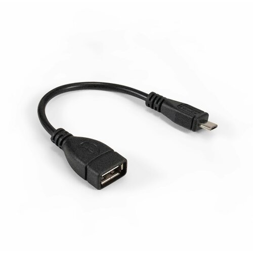 Кабель OTG USB 2.0 ExeGate EX-OTG-USB2-AFmicroBM5P-0.15 (AF/microBm 5P, 0,15м) EX294760RUS