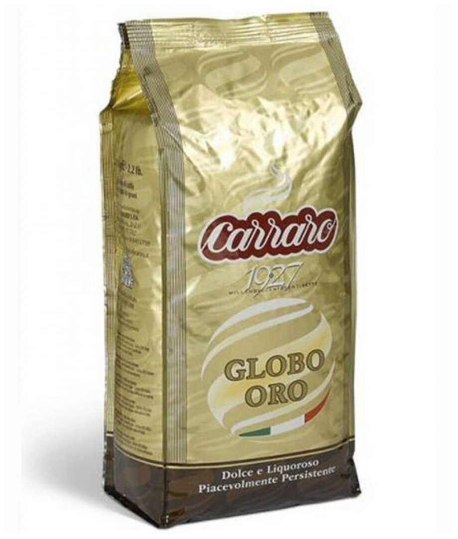 Кофе в зернах Carraro Globo Oro (Глобо Оро) 1кг - фотография № 3