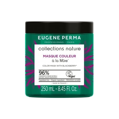 Купить Eugene Perma Collections Nature Color Mask With Blackberry Маска для окрашенных волос восстанавливающая, 250 мл., маска