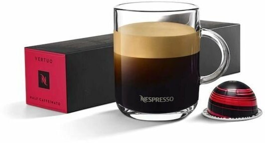 Капсулы кофе Nespresso Vertuo HALF CAFFEINATO - фотография № 1