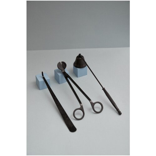 Набор аксессуаров для свечей FEMME LIBRE чёрный матовый