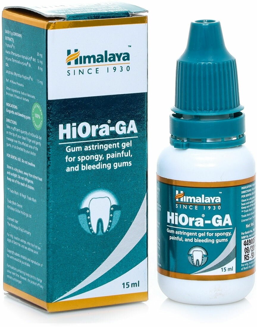Гель Himalaya Herbals HiOra-GA, 30 г, 15 мл